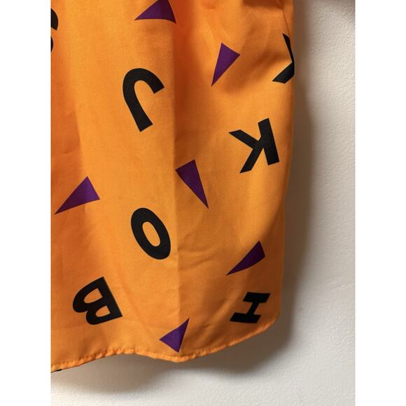 Dragon Ball Z Goku Button Up Down Anime Master Roshi Shirt Size L Rare 2001 - Picture 7 of 8